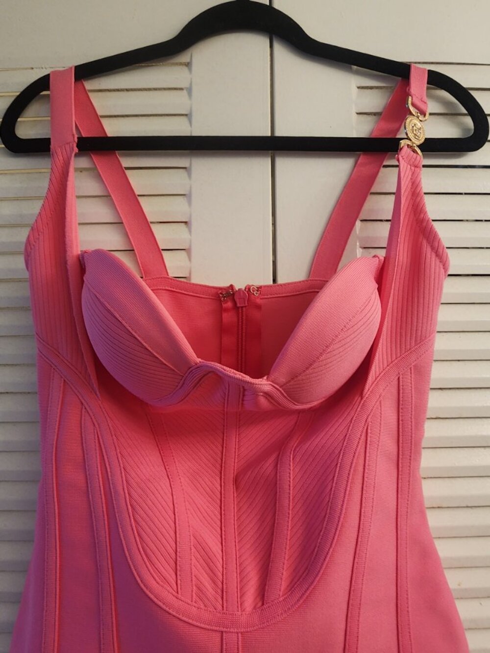 Super cute pink bandage dress M - Picture 4 of 8